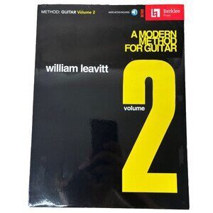 A Modern Method for Guitar W. Leavitt Volume 2 - Book and Audio Hal Leonard